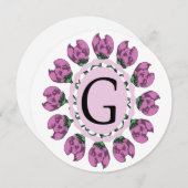 大文字Gフローラモノグラム シーズンカード (正面/裏面)