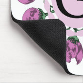 大文字Gフローラモノグラム マウスパッド (コーナー)