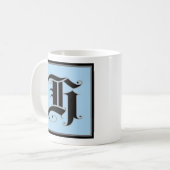 大文字H コーヒーマグカップ (正面左)