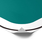 大文字H （緑） ポスター (角)