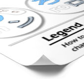 大日本のかなポスター ポスター (角)