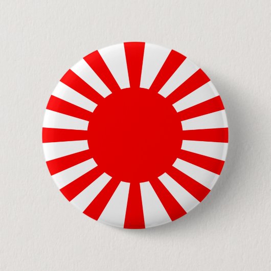 大日本帝国陸軍軍旗 缶バッジ (正面)