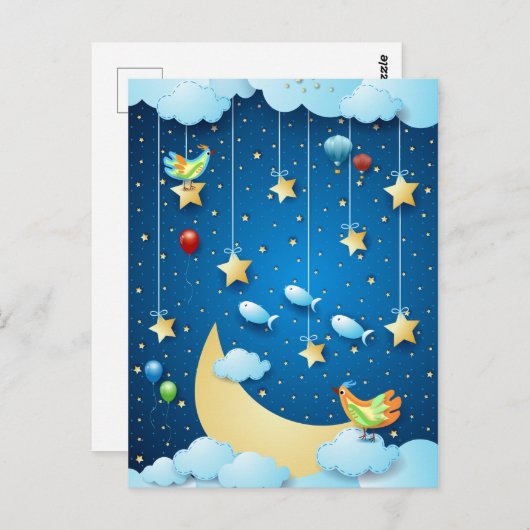 大昼夜 ポストカード (正面/裏面)