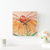 大時計 スクエア壁時計 (ホーム)