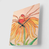 大時計 スクエア壁時計 (傾斜)