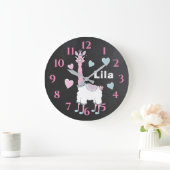 大時計「パジャマラマ」 ラージ壁時計 (ホーム)