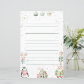 大晦日とクリスマスをテーマにした紙 (スタンド正面)