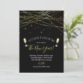 大晦日にガラスを上げようパーティー招待状 招待状 (スタンド正面)