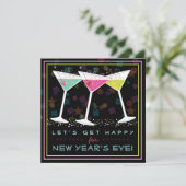 大晦日に幸せになる明るいカクテルパーティー 招待状 (スタンド正面)