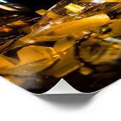 大晦日のお祝いスリッパリージョーのシャンパン ポスター (コーナー)