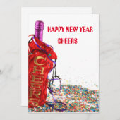 大晦日のお祝い シーズンカード (正面/裏面)