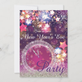 大晦日のきらめくなパーティー 招待状
