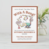 大晦日のパーティーとバンと漫画 招待状 (スタンド正面)