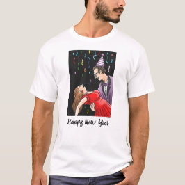 大晦日のパーティーのダンス Tシャツ