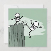 大晦日のパーティー棒 招待状 (正面)