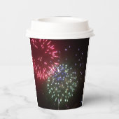 大晦日のパーティー 花火 紙コップ (裏面)