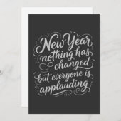 大晦日のユーモアのある名言 シーズンカード (正面/裏面)