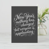 大晦日のユーモアのある名言 シーズンカード (スタンド正面)