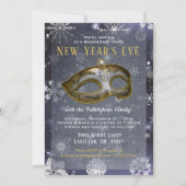 大晦日の仮装パーティー招待状 招待状 (正面)