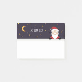 大晦日の夜、サンタクロースが「Ho ho ho!」と笑っています ポストイット