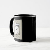 大晦日の夜、黒鬼と丹鬼 マグカップ (正面左)