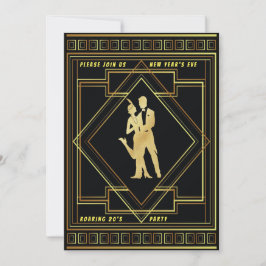 大晦日の大晦日の20のヴィンテージパーティー、ZRP 招待状
