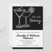 大晦日の招待カクテル 招待状 (正面)