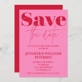 大晦日の招待状の日付を保存 招待状 (正面/裏面)