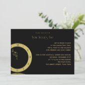 大晦日の時計の殴打の真夜中のパーティー 招待状 (スタンド正面)