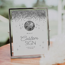 大晦日の最後のディスコのカスタム看板