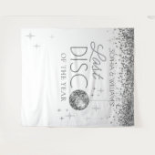 大晦日の最後のディスコの背景 タペストリー (正面(横))