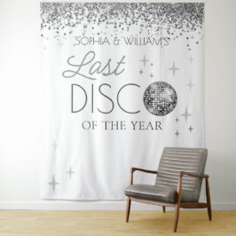 大晦日の最後のディスコの背景 タペストリー