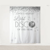 大晦日の最後のディスコの背景 タペストリー (正面)