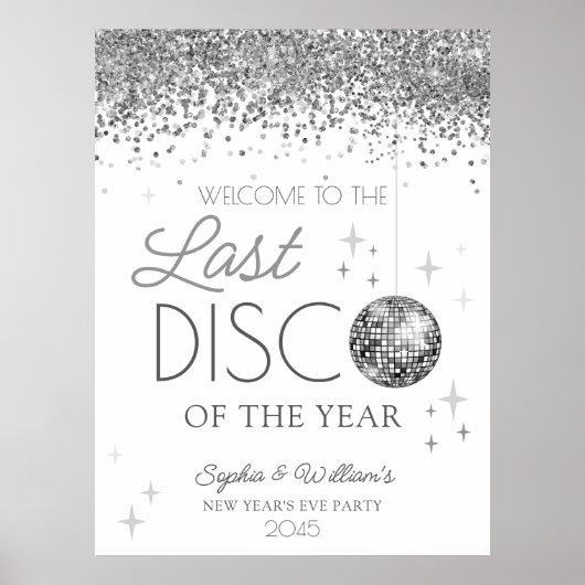 大晦日の最後のディスコへようこそ ポスター (正面)