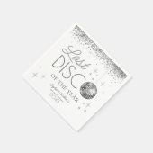 大晦日の最後のディスコパーティー スタンダードカクテルナプキン (角)