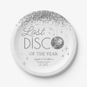大晦日の最後のディスコパーティー ペーパープレート (正面)