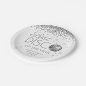 大晦日の最後のディスコパーティー ペーパープレート (アングル)