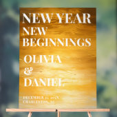 大晦日の結婚大歓迎 アクリルサイン (ニュートラル)