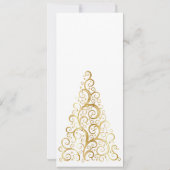 大晦日の美しい招待状 招待状 (裏面)