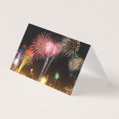 大晦日の花火大会 (正面)