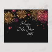 大晦日の花火大会 ポストカード (正面)