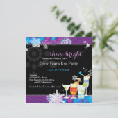 大晦日の陽気なカクテルのパーティー 招待状 (スタンド正面)