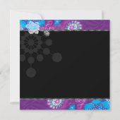 大晦日の陽気なカクテルのパーティー 招待状 (裏面)