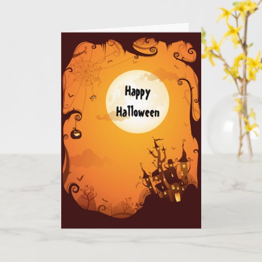 大晦日を待ち望む カード (黄色い花)