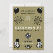 大晦日カラオケカウントダウン 招待状 (裏面)