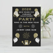 大晦日カラオケカウントダウン 招待状 (スタンド正面)