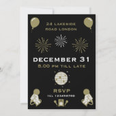 大晦日カラオケカウントダウン 招待状 (裏面)