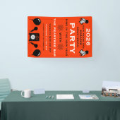 大晦日カラオケカウントダウン 横断幕 (トレードショー)