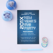 大晦日スパークルズパーティーフライヤー チラシ (シングル)