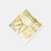 大晦日トーストお祝いパーティー紙 スタンダードカクテルナプキン (角)